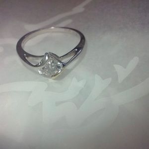 Gold and sterling silver ring